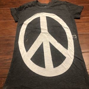 Urban Outfitters Peace Sign T-shirt